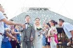 巴厘岛宝格丽婚礼花瓣雨仪式