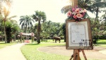 大象婚礼场地牌