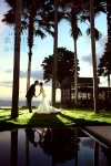 巴厘岛婚礼黄昏外景拍摄